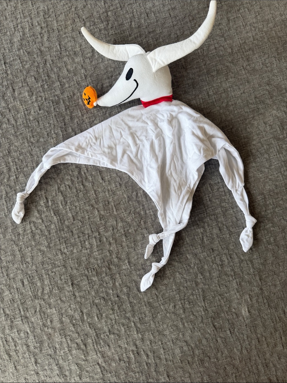 Little Sleepies White Plush Zero Lovey Nightmare Before Christmas